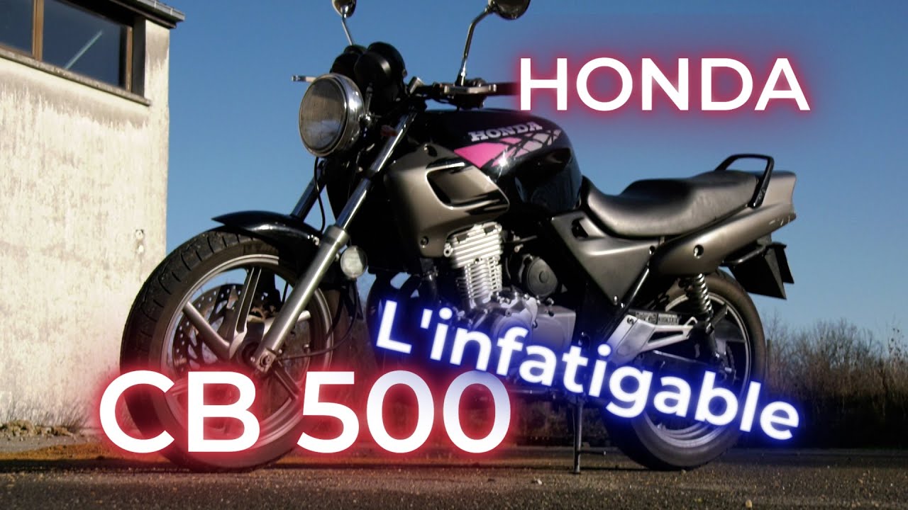 HONDA CB 500 Le roadster infatigable. La fiabilité annoncé par 
