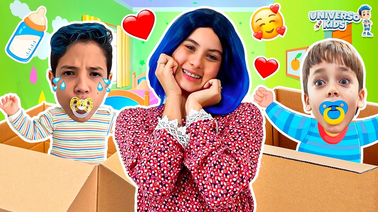 Henrique Cauã em Histórias sobre Babás Esquisitas e Bebês fofinhos - Universo Kids