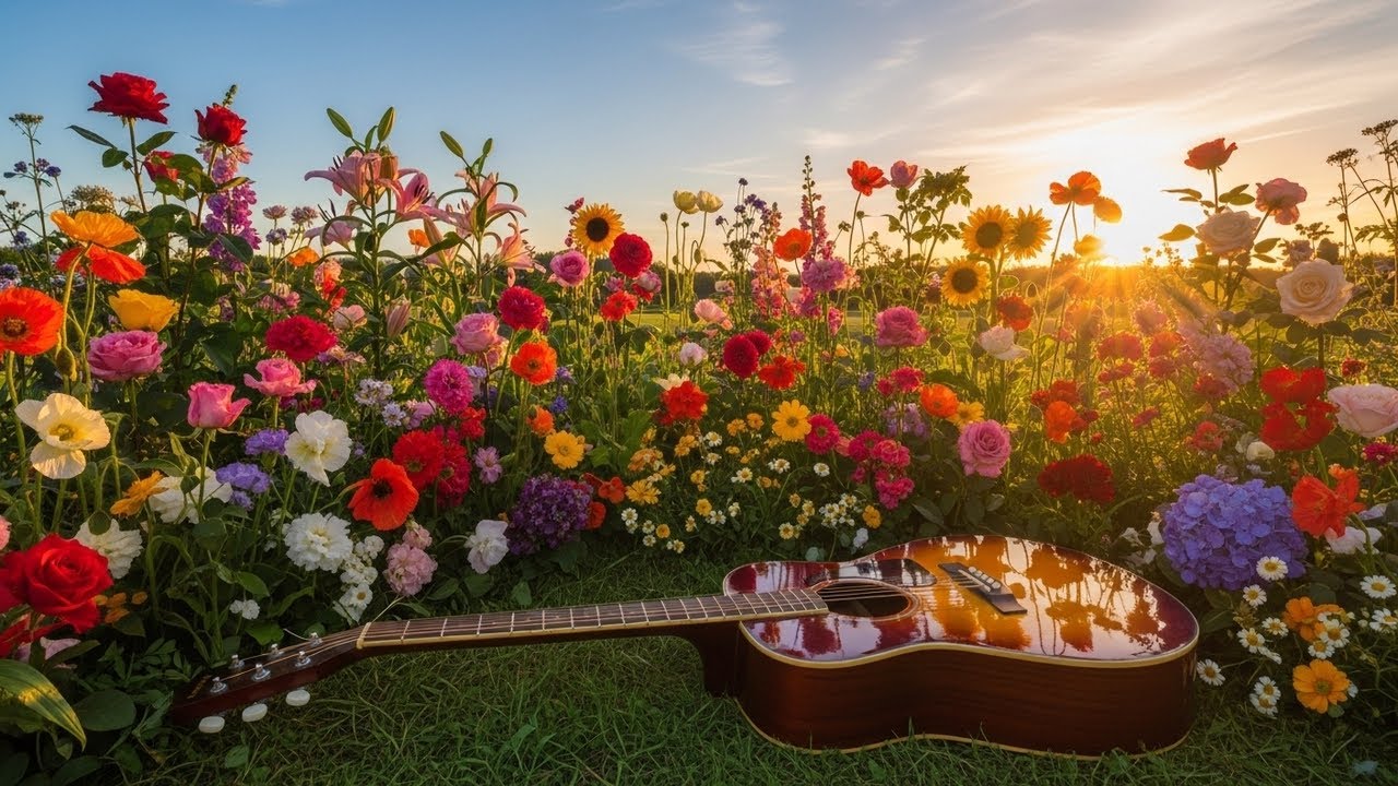 Romantic Spanish Guitar Background Music for Love & Peace – Harmony of Strings