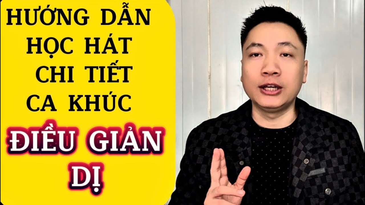 Hướng dẫn học hát ca khúc ĐIỀU GIẢN DỊ , cho người mới bắt đầu | Thanh Trình