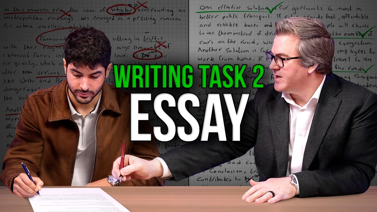 IELTS Writing Task 2 Essay Built From Scratch