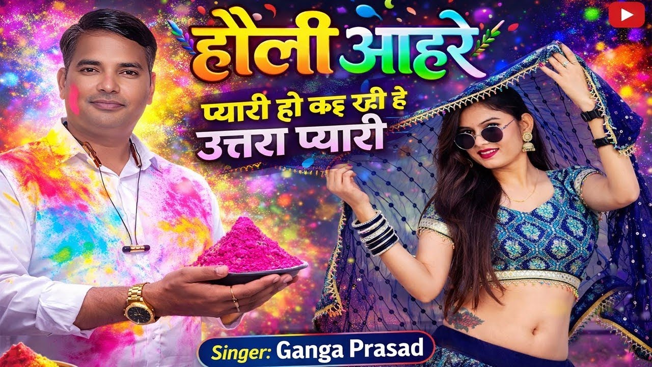 होली आंहारे || कहि रही है उत्तरा प्यारी || चक्रव्यूह लीला होली भजन। Singer Ganga Prasad 