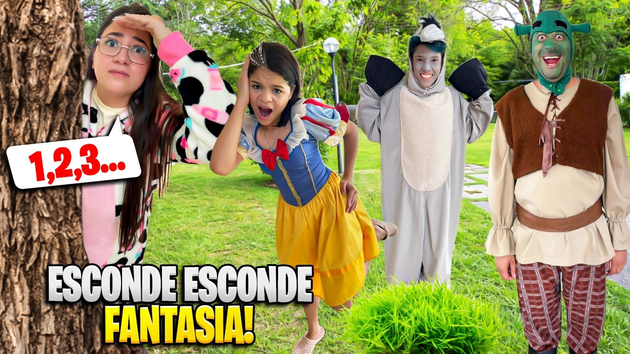 ESCONDE ESCONDE DO SHREK AO EXTREMO!