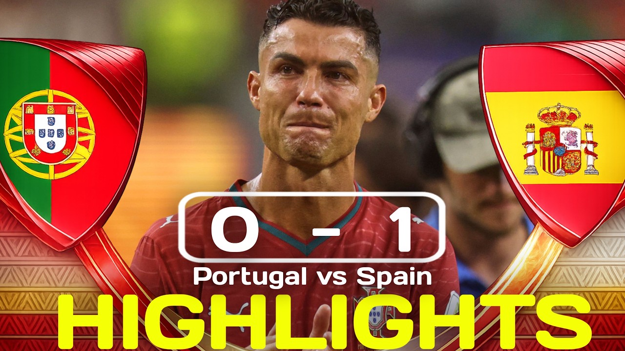 Ronaldo's Last World Cup Match 💔 | Portugal vs Spain Highlights | FIFA World Cup 2026