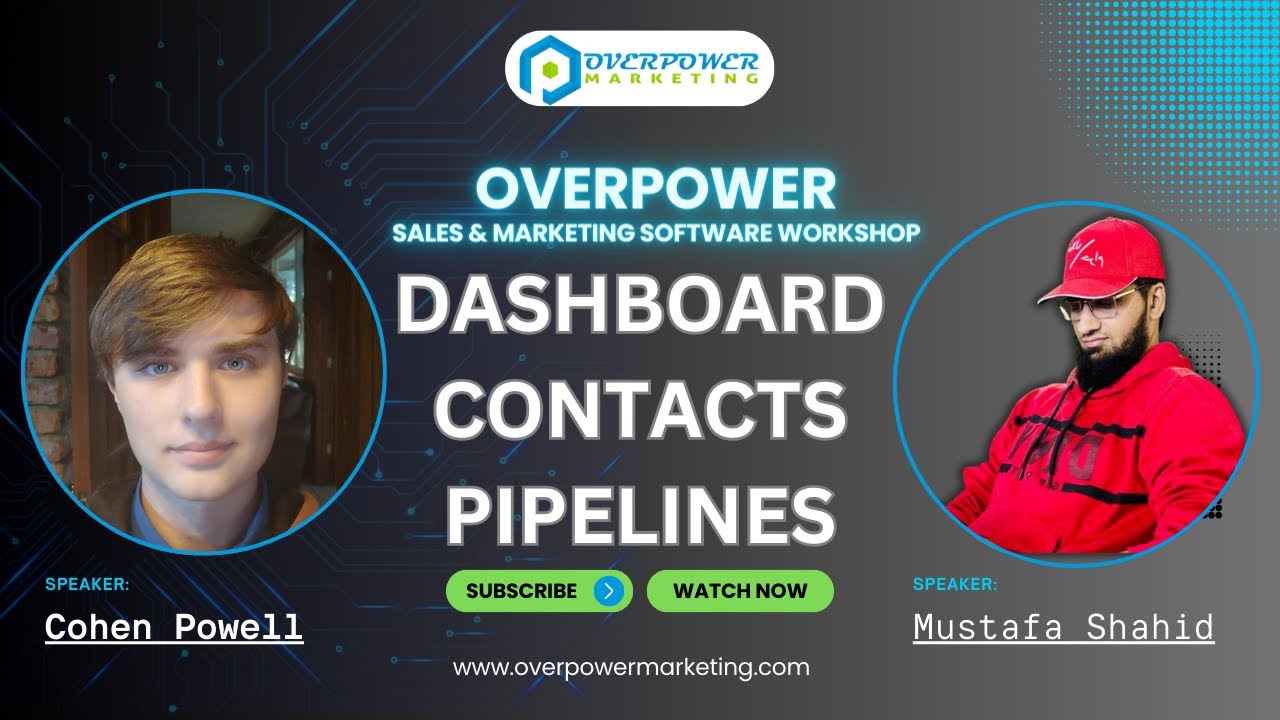 OverPower Marketing | DASHBOARD CONTACTS PIPELINES (850) 972-2666