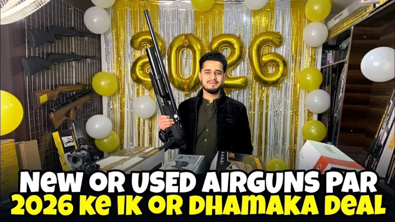 Dhamaka Deal! 😍 New & Used Airguns Prices 2026 | Best Airguns in Pakistan WhatsApp 03278566103