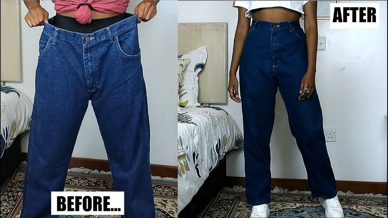How to Make Mom Jeans for $6!