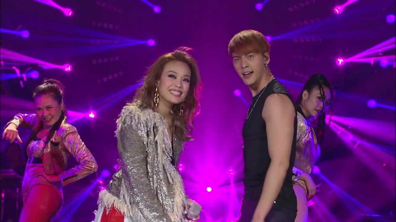 容祖兒Joey Yung、陳偉霆William Chan热脸贴舞《加大力度》，超然Live。