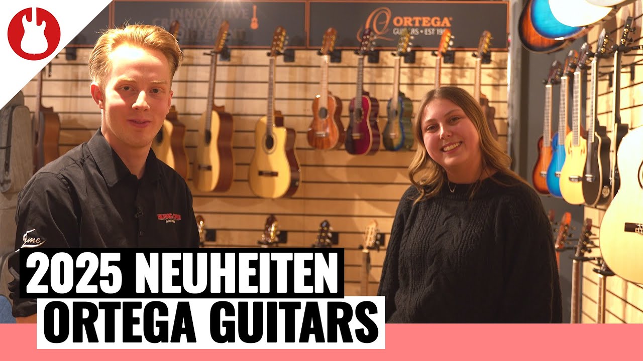Damit überrascht uns Ortega Guitars in 2025! | MUSIC STORE