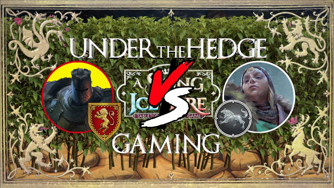 LANNISTERS VS STARKS - ASOIAF SO4 - BATTLE REPORT: HERE WE STAND 30PTS