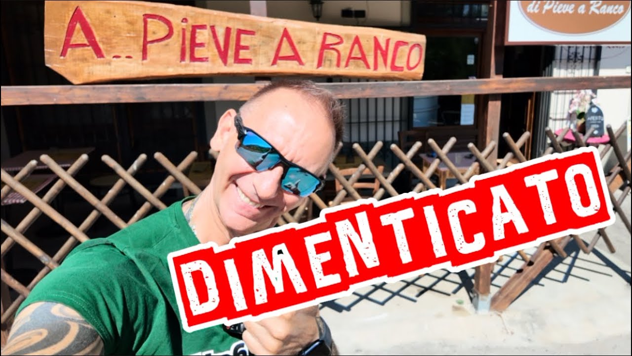 🔶 prima tappa TOSCANA - PIEVE A RANCO: il paese DIMENTICATO ma con una TRATTORIA VERA