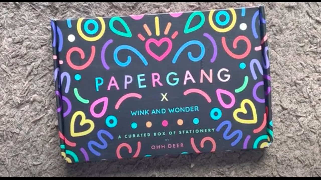 Papergang April 2023 Stationery Subscription Box Unboxing