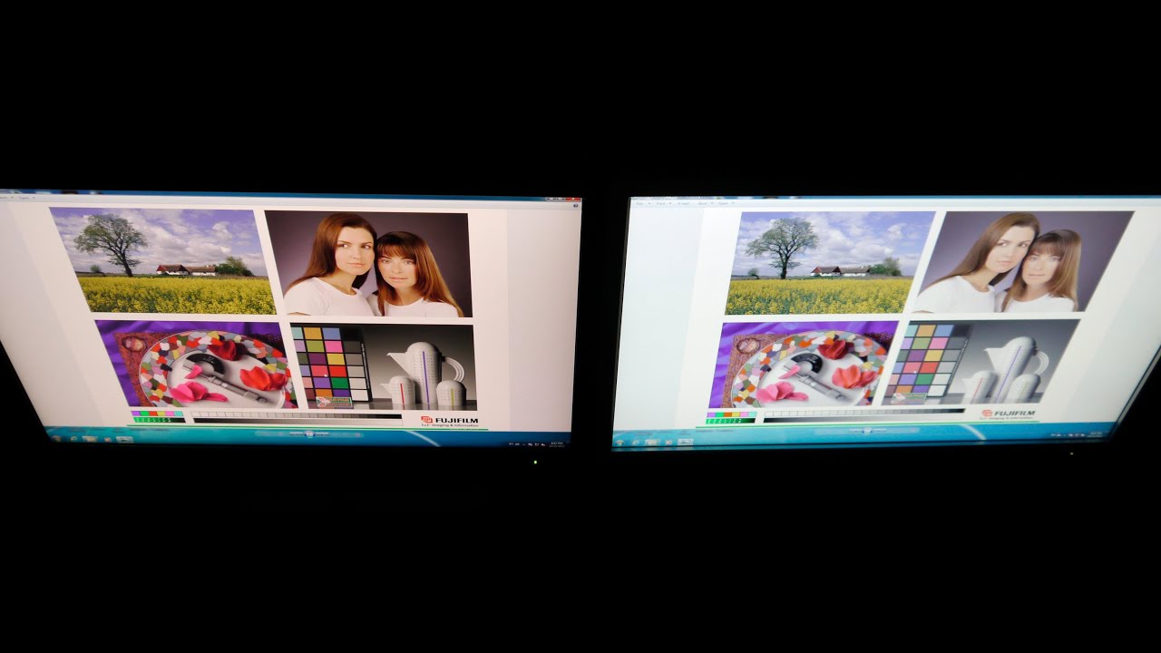 HP LP2475w (H-IPS) срещу HP LP2465 (S-PVA) с BG коментар