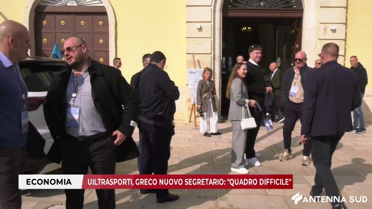 10 MARZO 2026 - PUGLIA UILTRASPORTI, GRECO NUOVO SEGRETARIO: 