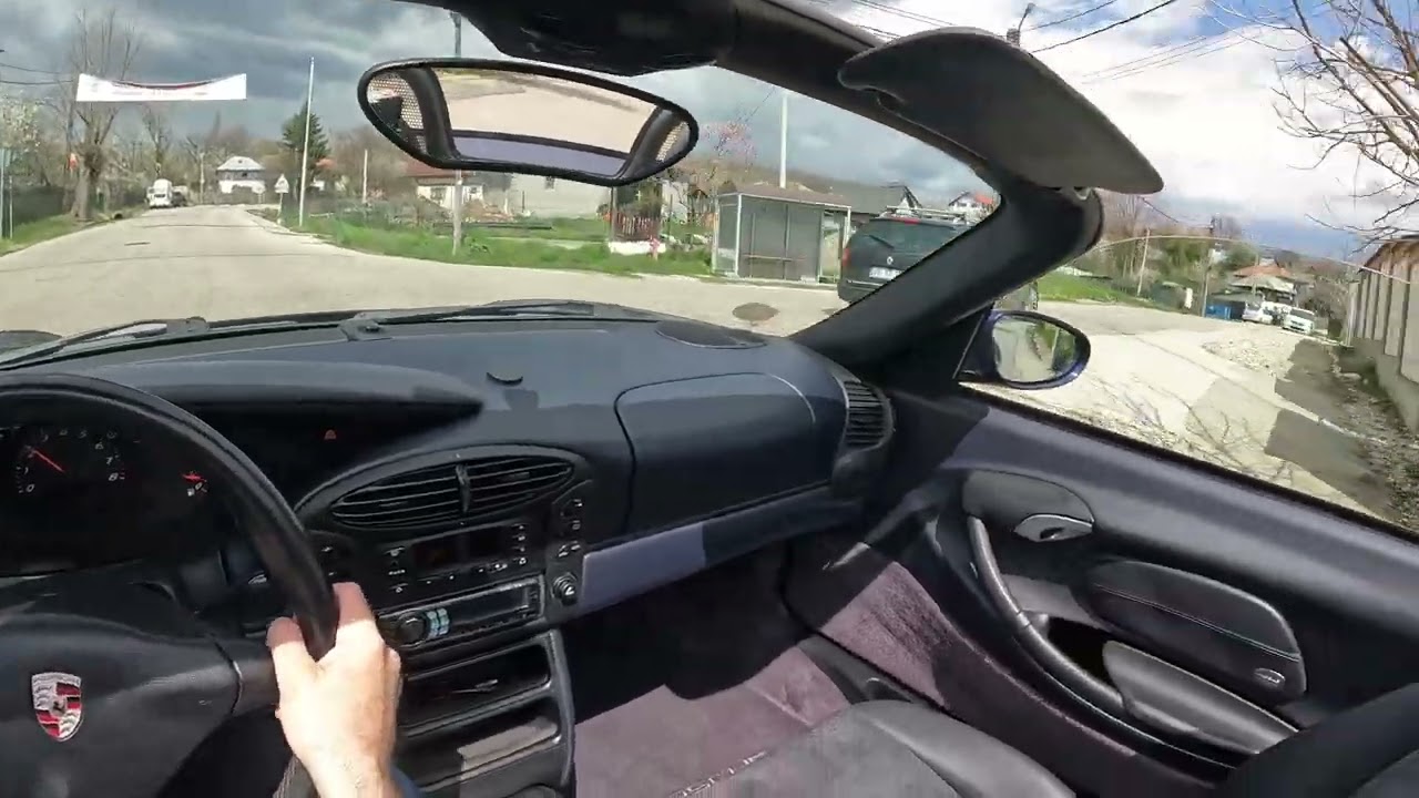 Porsche Boxster 986  2001  2.7  220 Hp  GoPro 10 Black