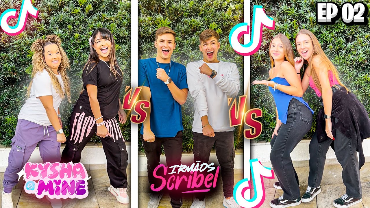 QUEM FAZ O MELHOR TIKTOK ? KYSHA E MINE OU IRMÃOS SCRIBEL ? •Irmãos Scribel•