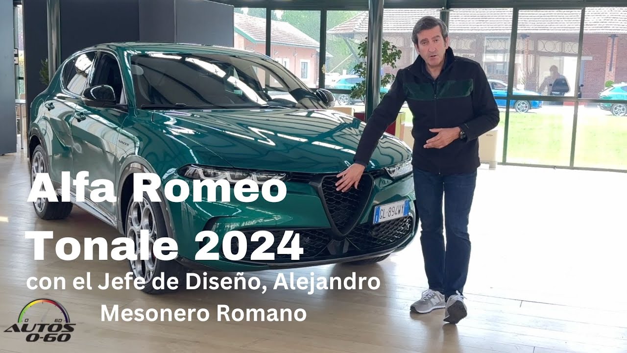 Alfa Romeo Tonale 2024 con el Jefe de Diseño, Alejandro Mesonero Romanos