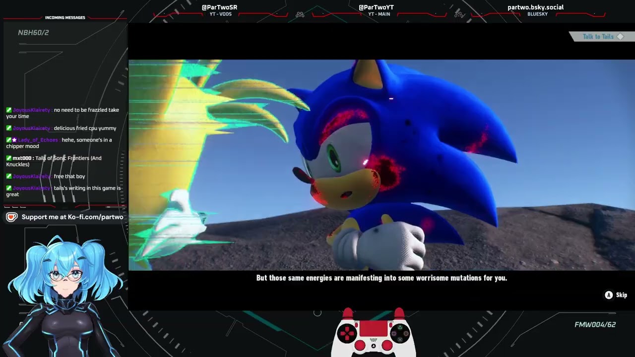 Tails vs the Fourth Wall in Sonic Frontiers