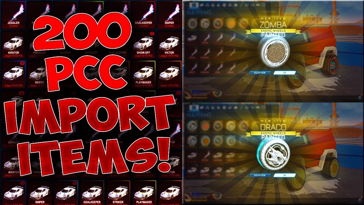 So I have 200 PCC imports to trade up in Rocket League...