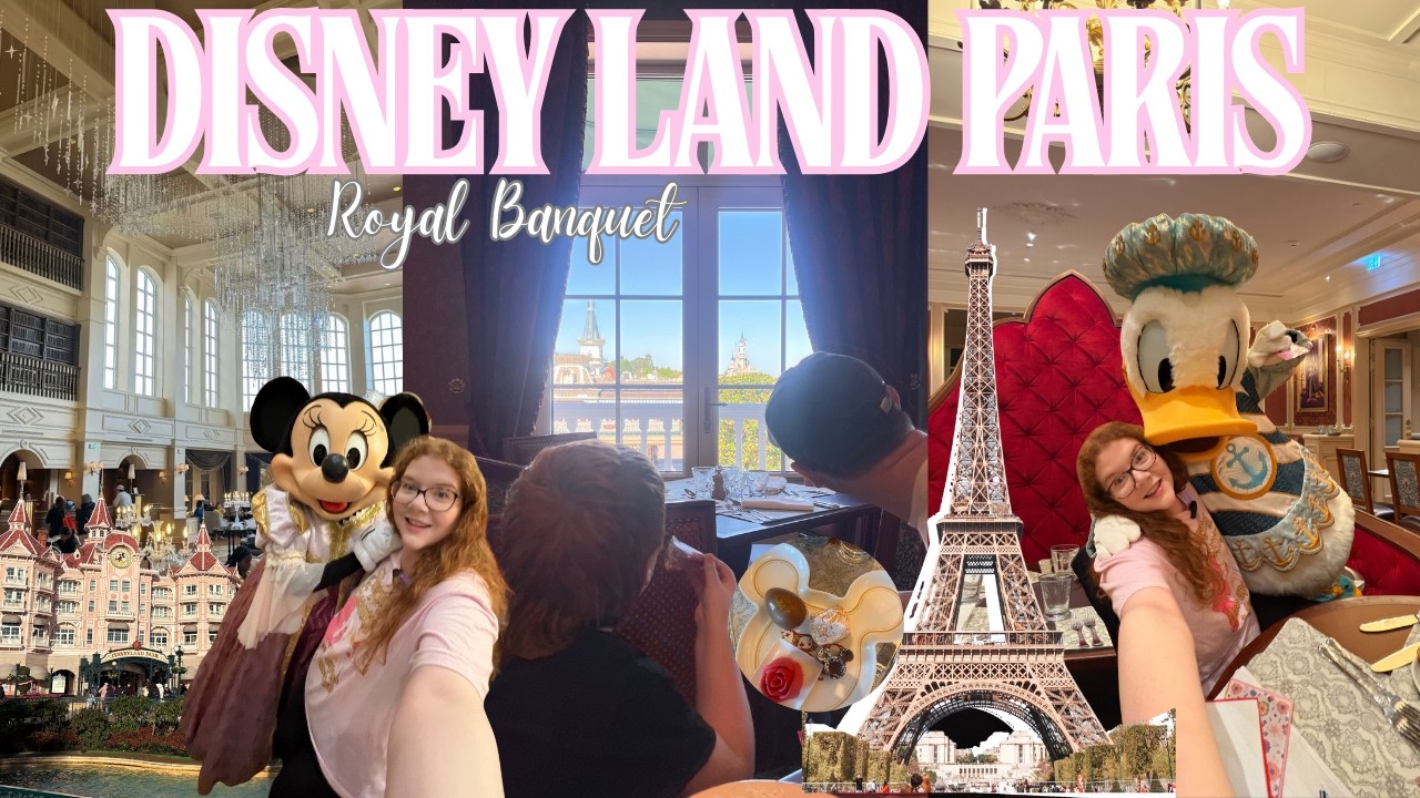 Inside Royal Banquet at Disneyland Paris | Character Dining, Buffet Food & Our Honest Review