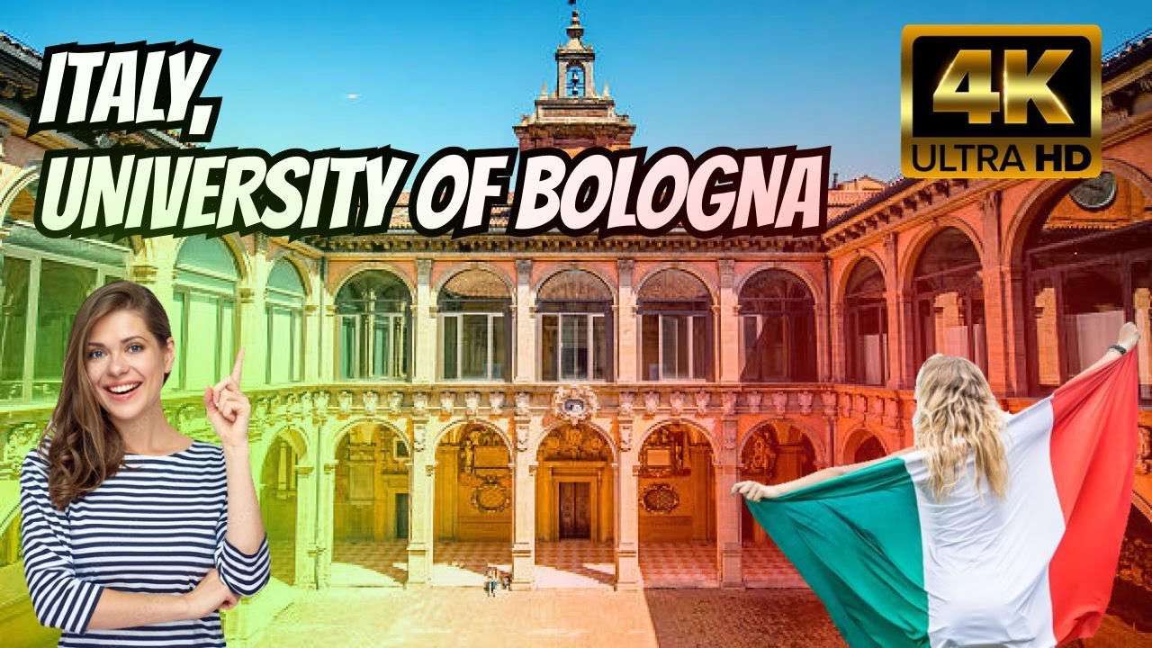 Bologna, Italy 🇮🇹 | The Oldest University in the World | 4K Ultra HD 60fps, University of Bologna