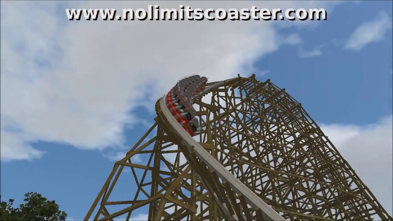 Firestarter- Nolimits 2 Gravity group Timber liner (Re-tracked)