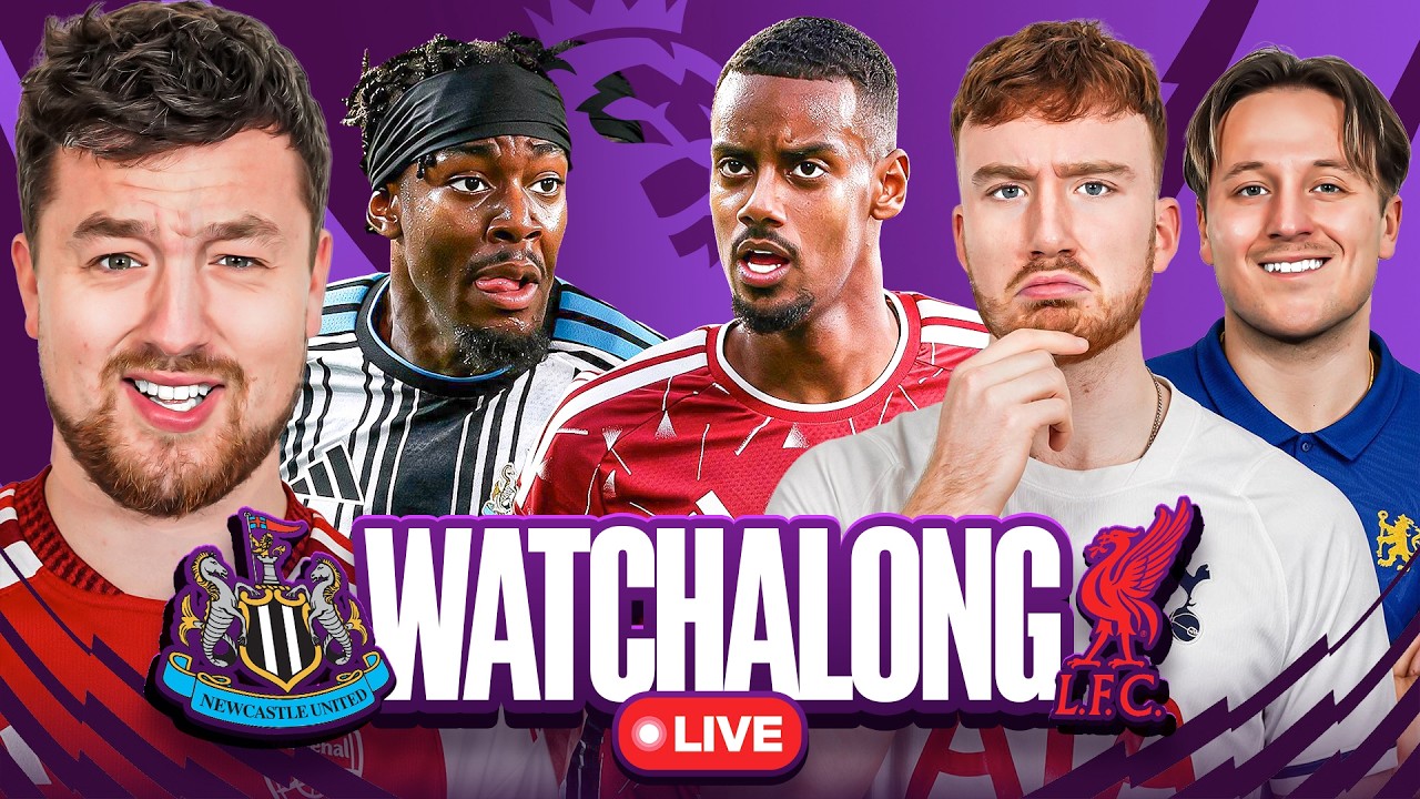 NEWCASTLE vs LIVERPOOL LIVE - The Premier League Is BACK with Back Post Watchalongs!