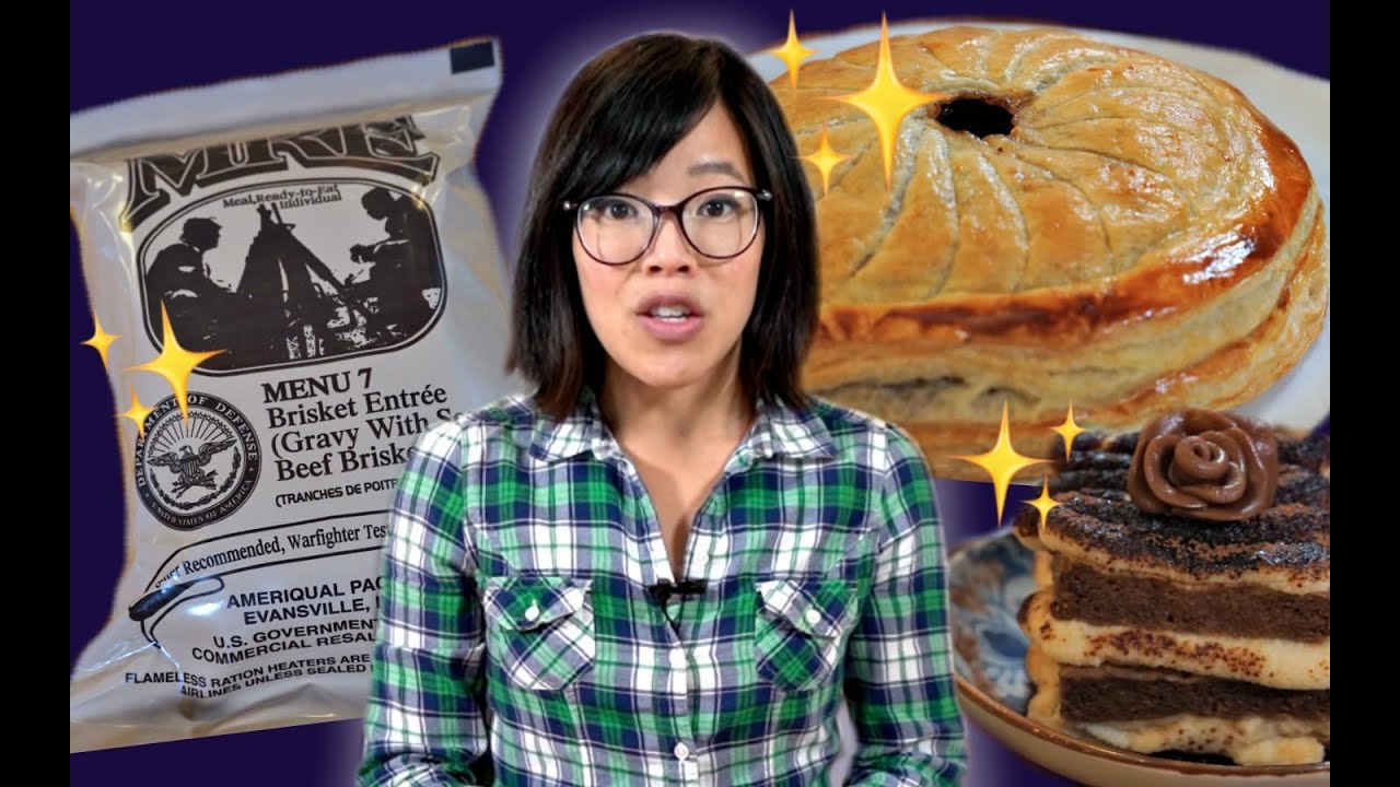 Turn an MRE Into a  3-Course Meal? |  Emmy Makes a Meal-Ready-to-Eat Fancy