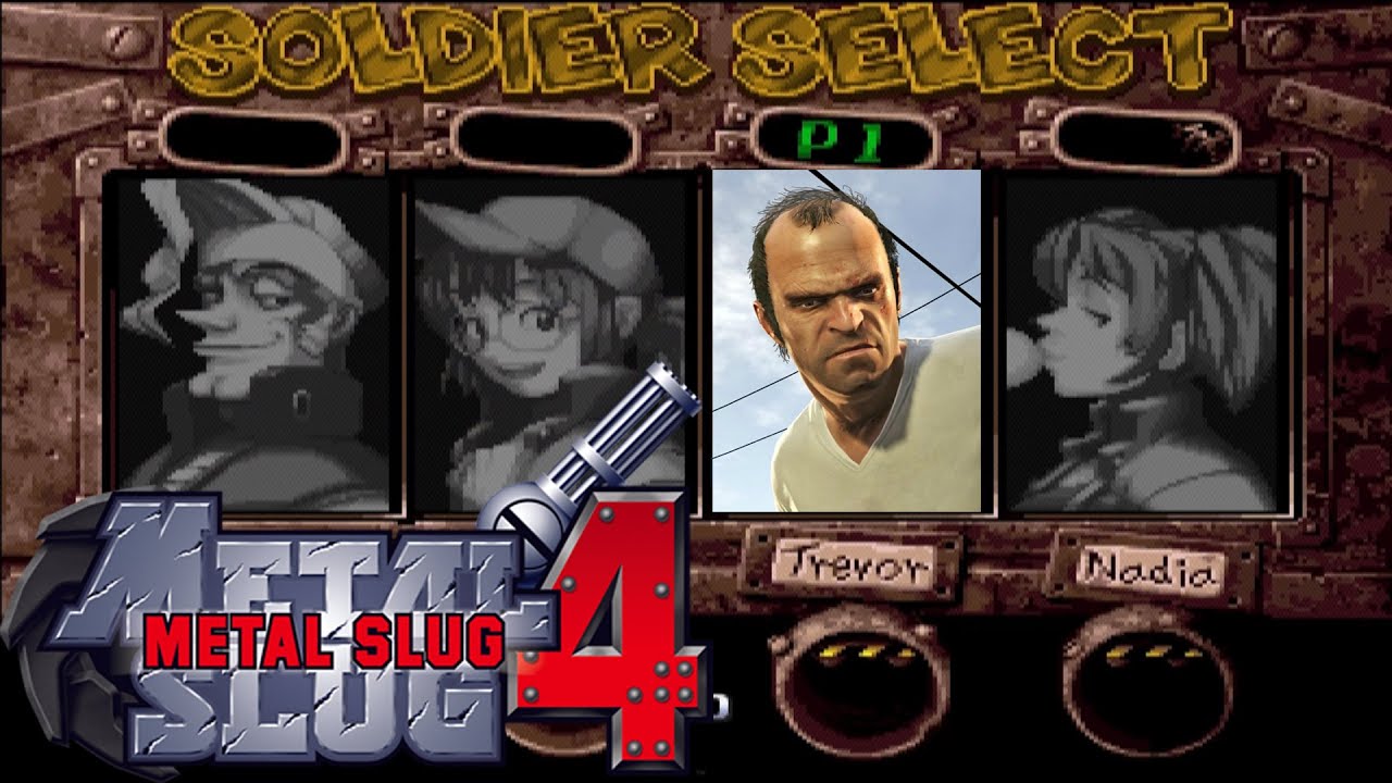 [PCSX2 Nightly] Metal Slug 4 & 5 - Metal Slug 4 Hard Mode (Level 8+) Trevor No Death BAD END