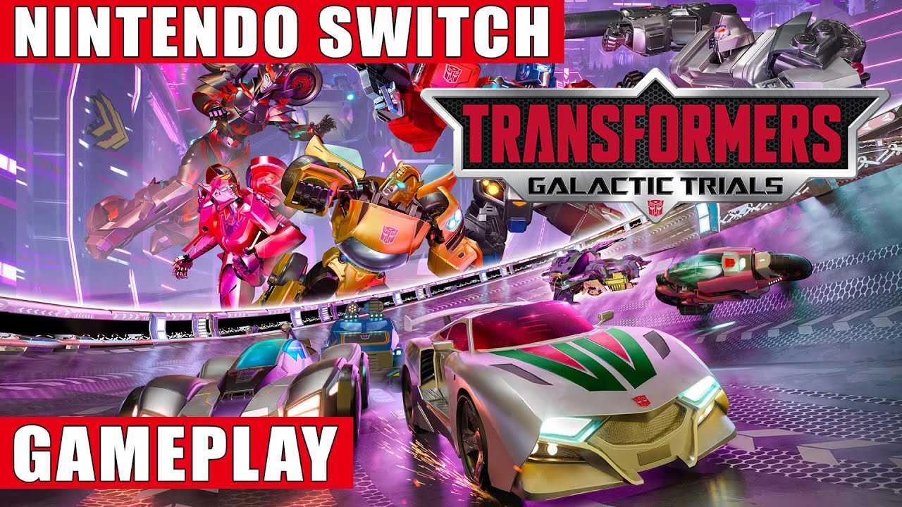 Transformers: Galactic Trials Nintendo Switch Gameplay