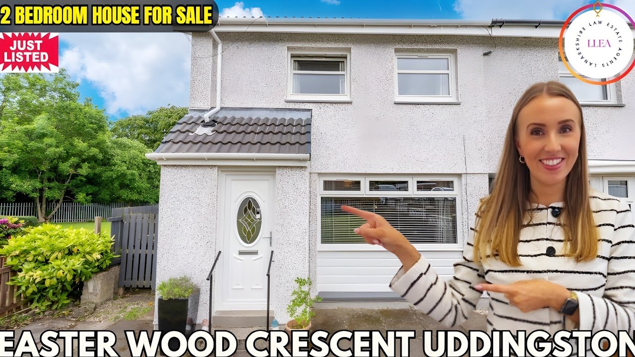 2 Bed End Terrace House for Sale in Uddingston | Easter Wood Crescent | Scotland Property