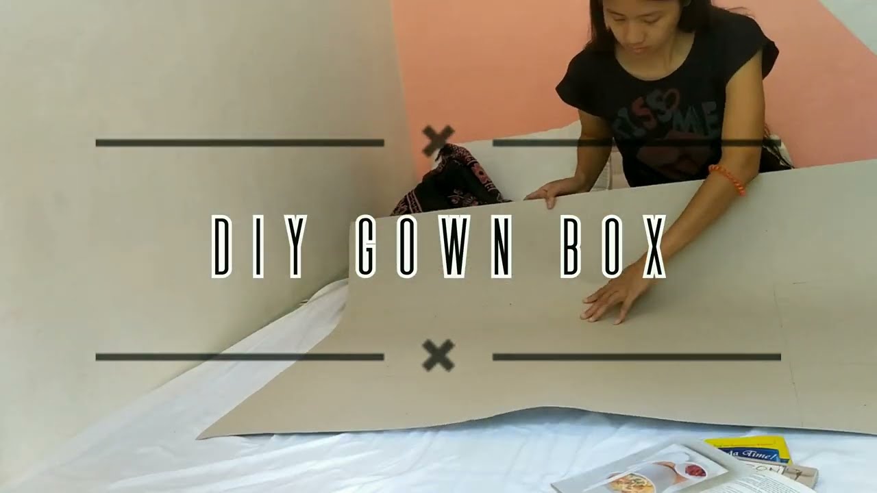 DIY Wedding Gown Box