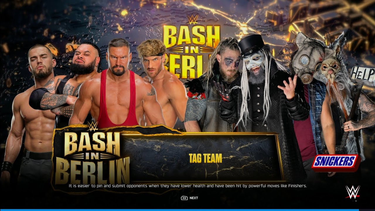 The vision Vs The Wyatt Sicks - Tag Team Elimination Match | WWE 2k25 