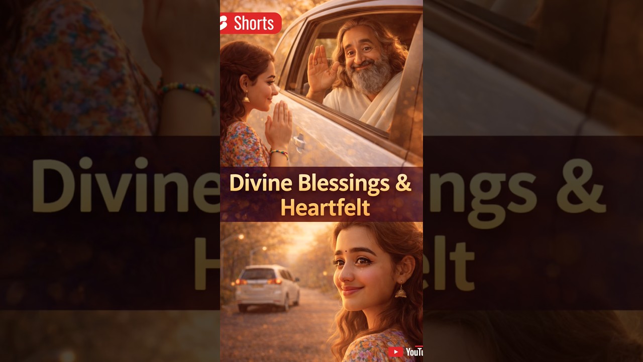 Divine Blessings! #gurudev #srisriravishankar #pranithar #stories #youtubeshorts #shortsfeed #shorts