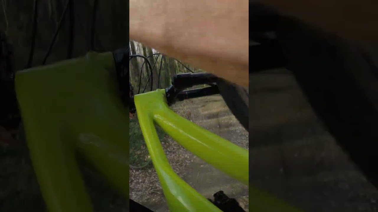 How I react to a secret mountain bike trail 🥞