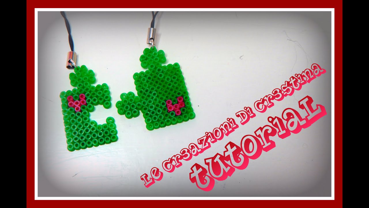 Tutorial Tessere Puzzle con Hama beads mini - San Valentino Charm - www.perlinedastirare.it