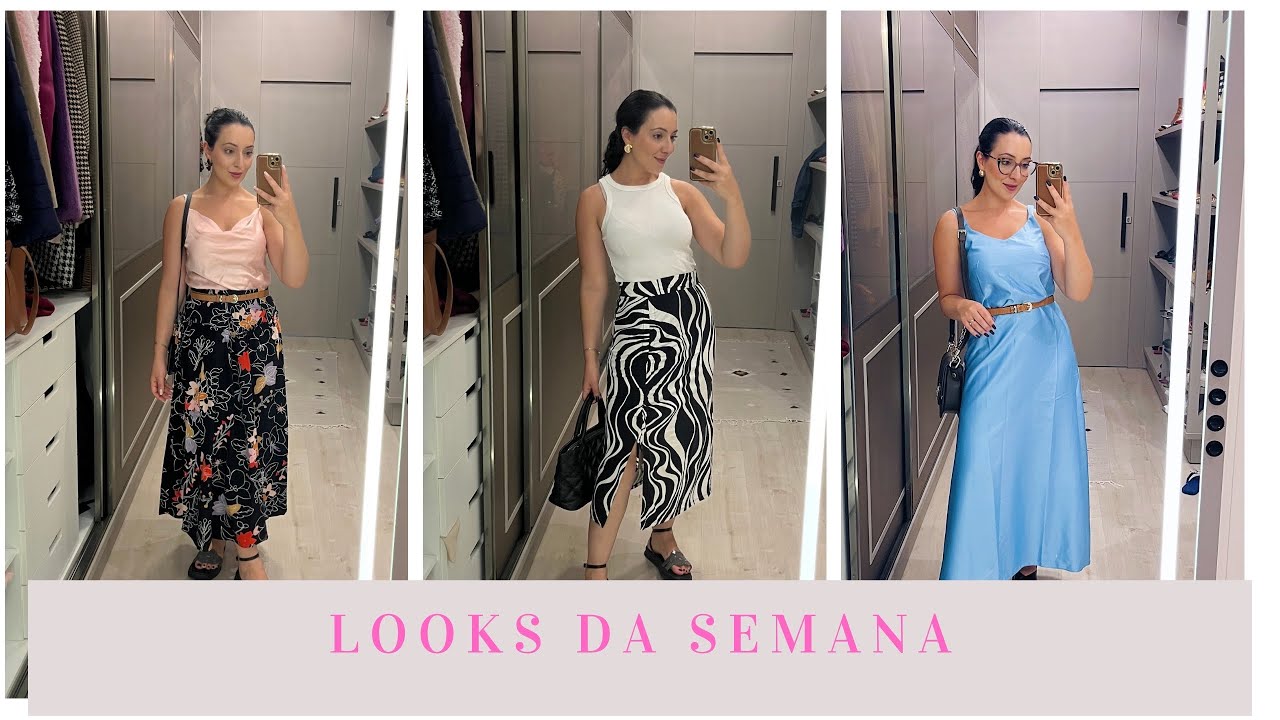 Looks reais da semana! Não sei me vestir no calor 🥵