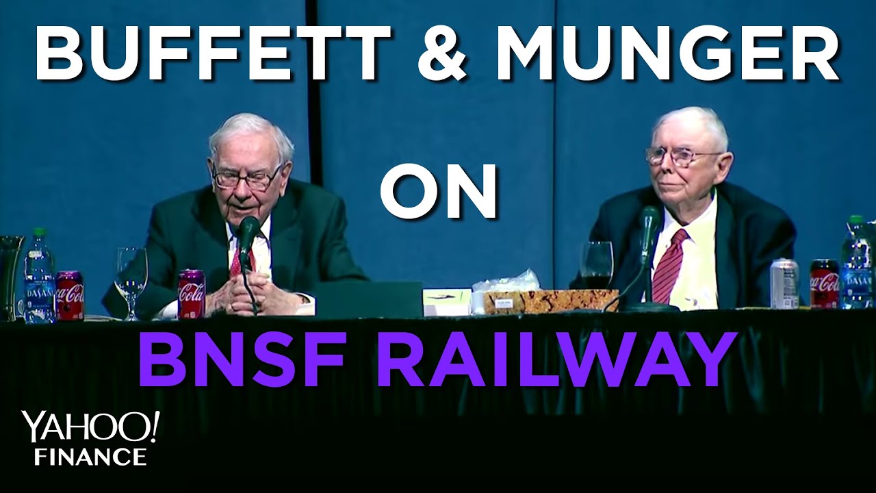 Berkshire's Buffett on BNSF Railway and energy effciency