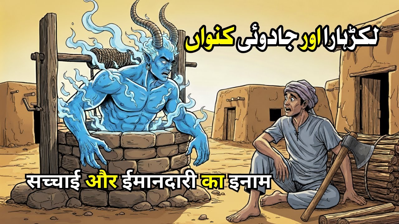 Lalach Aur Imandari Ki Kahani: Jadoo'i Kuan Aur Lakdahara Ka Inaam | Islamic Moral Story