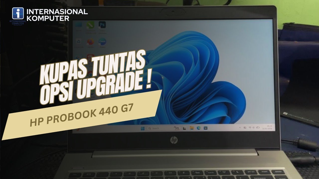 KUPAS TUNTAS OPSI UPGRADE LAPTOP ! | Hp Probook 440 G7