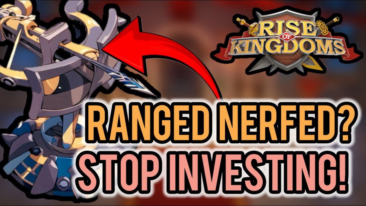 SIEGE NERFED - STOP INVESTING! What's next on the horizon for pushing back siege? #riseofkingdoms