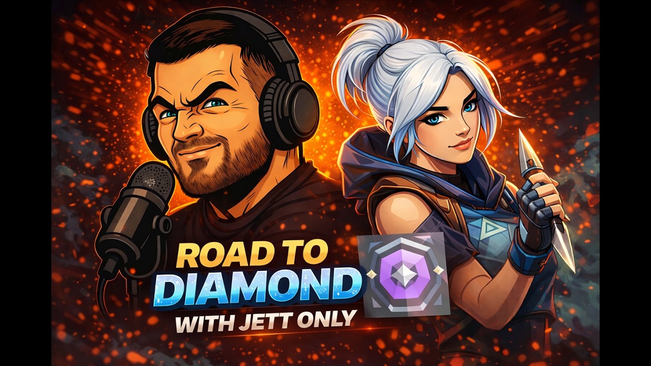 🔴 LIVE NOW: Rank Push with jett Only😎| #valorant #livestream