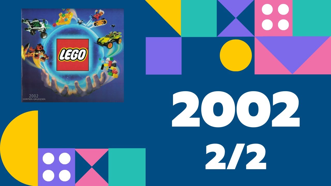 Polski katalog klocków LEGO 2002 2/2 LEGO bricks catalog 2002