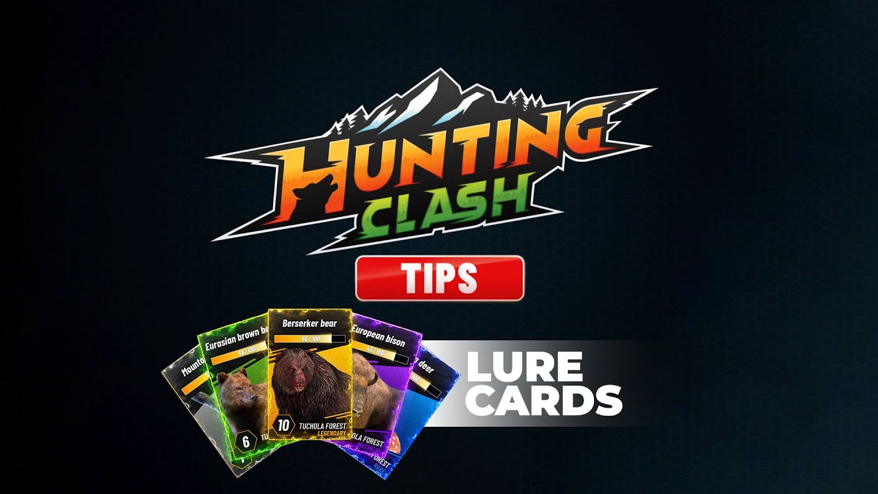 Hunting Clash Tips - Lure Cards Tutorial