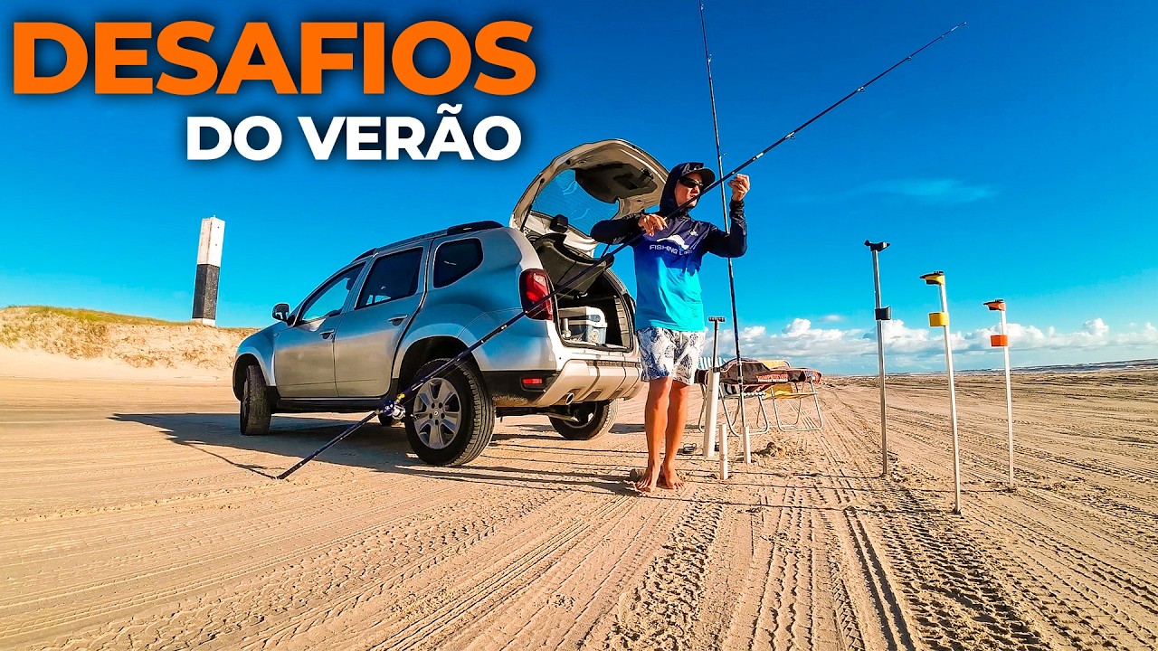 É POR ISSO que você deve usar ISCA FRESCA na PESCA DE PRAIA