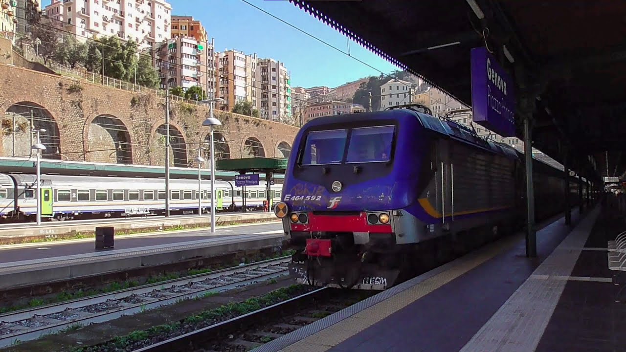 In treno in Liguria, GENOVA - ARENZANO, Rock e ancora E464 con MD e Vivalto! ad Aprile 2023 N.2/4