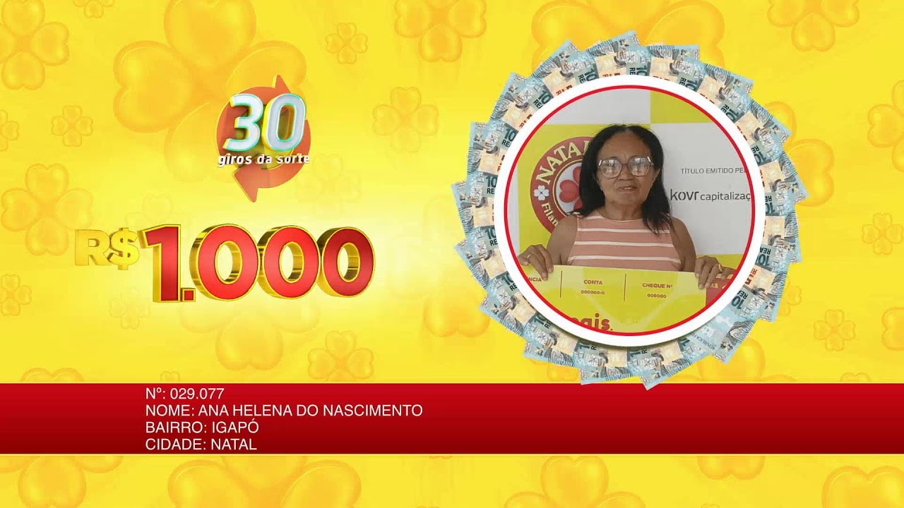 Natal Cap - Sorteio - 01/02/2026