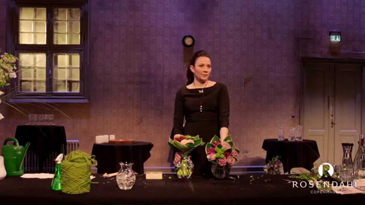 Bind en enkelt buket med stor effekt - Rosendahl