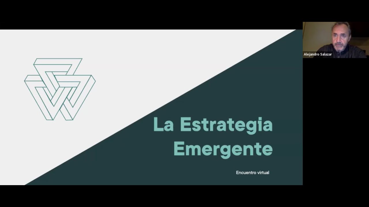 La Estrategia Emergente- Preguntas y respuestas con Alejandro Salazar