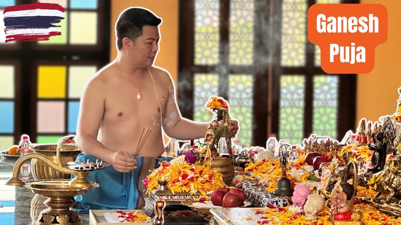 Ganesh Puja zum neuen Jahr #thailand #auswandern #2026 #ganesha